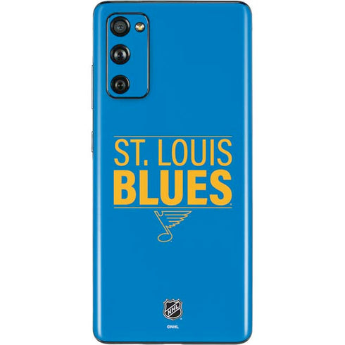 NHL St. Louis Blues Lineup Galaxy S20 Fan Edition Skin